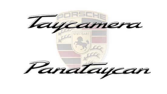 Porsche Schriftzüge Limousinen-Fusion