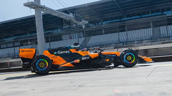 Oscar Piastri - McLaren - Pirelli - Reifentest - Nürburgring - 2026