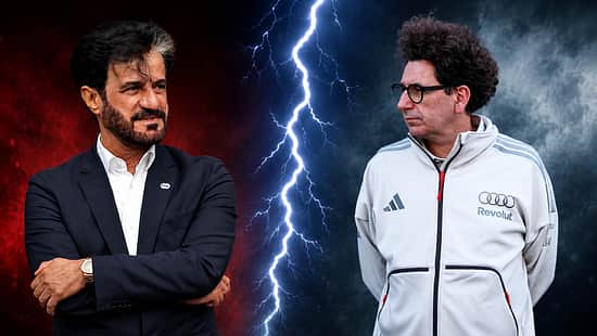 Mohammed ben Sulayem - Mattia Binotto - Collage