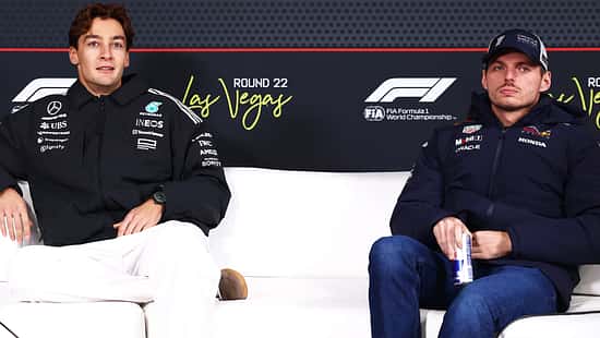 George Russell - Mercedes - Max Verstappen - Red Bull - GP Las Vegas 2025 - Formel 1