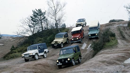 Geländewagenvergleich auto motor und sport 08/1980
