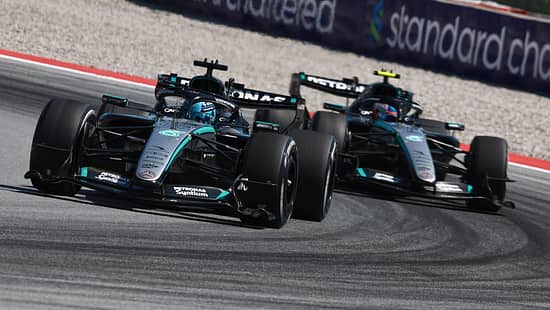 George Russell - Kimi Antonelli - Mercedes - GP Barcelona 2026