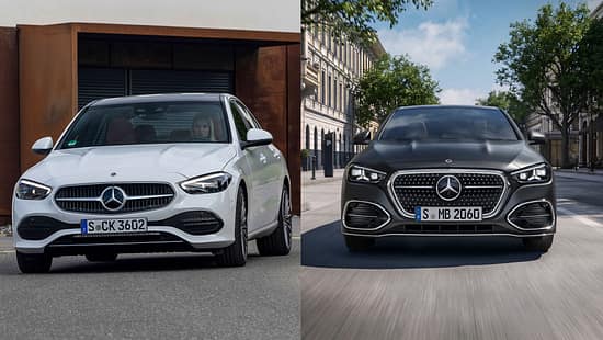 Mercedes C-Klasse (W 206) Alt-neu-Vergleich