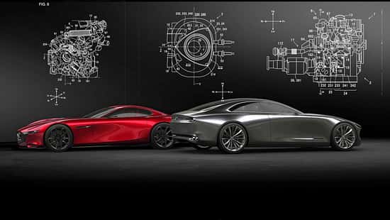 WankelPatent Mazda Vision Coupe Tokyo Motor Show 2017 Sperrfrist: 23. Oktober 17:01 Uhr MEZ 