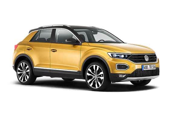 VW T-Roc (2018) 3/4 Front 
