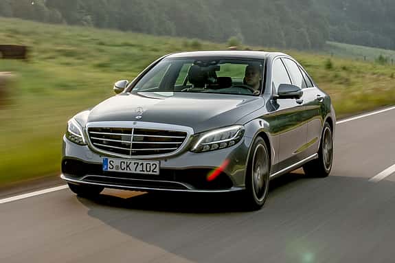 Mercedes C200 Limousine selenite grey (2018)