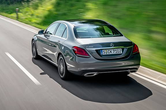 Mercedes C200 Limousine selenite grey (2018)