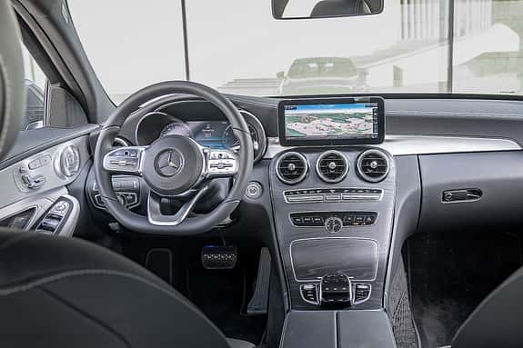 Mercedes C200 Limousine selenite grey (2018)