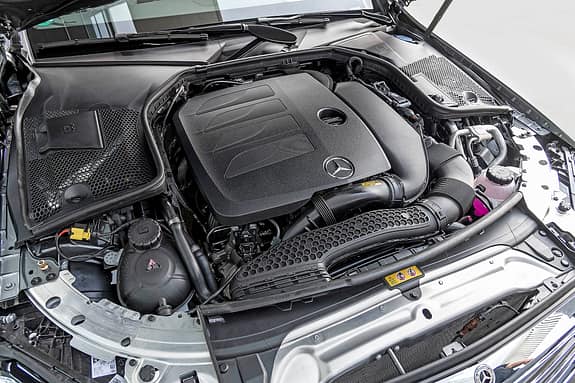 Mercedes C200 Limousine selenite grey (2018)