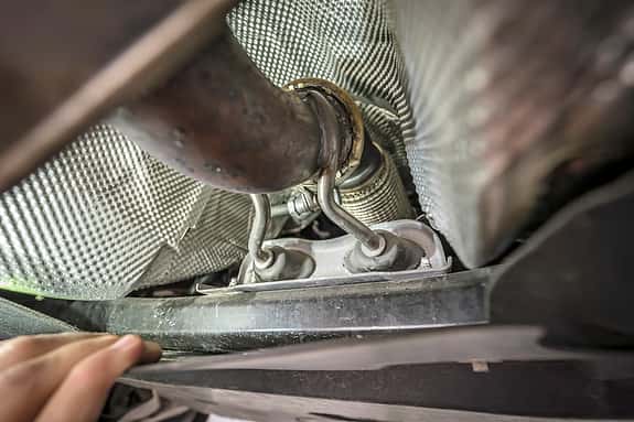 Mercedes B-Klasse, Motorraum