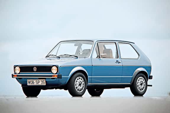 VW Golf I LS (1974) erster Test auto motor und sport 16/1974
