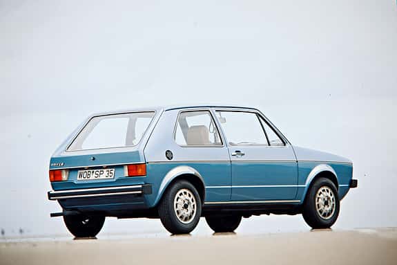 VW Golf I LS (1974) erster Test auto motor und sport 16/1974