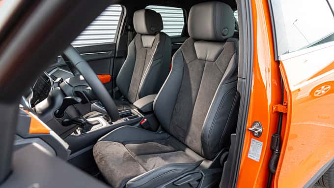 VW Tiguan 2.0 TSI 4Motion, BMW X1 25i xDrive, Audi Q3 45 TFSI Quattro, Vergleichstest, ams2619, Audi, Q3 Audi Q3 45 TFSI Quattro, Exterieur