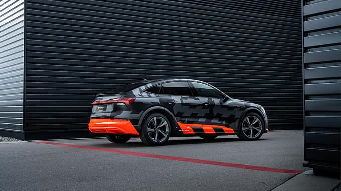 Audi e-tron S, Exterieur