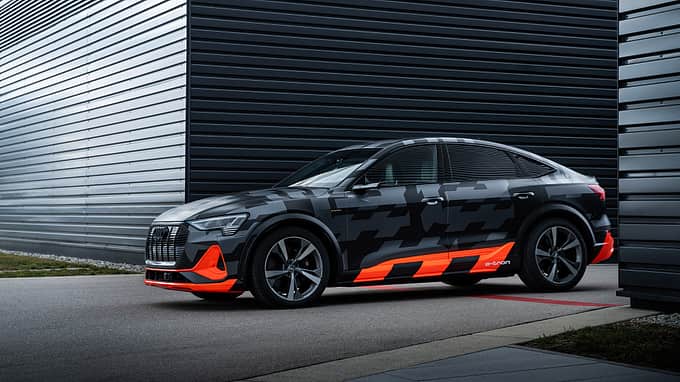 Audi e-tron S, Exterieur