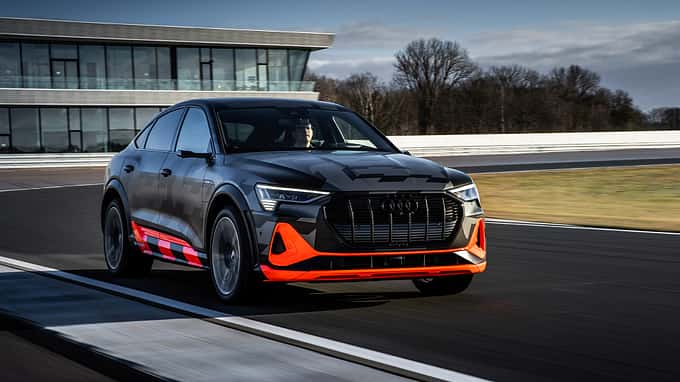 Audi e-tron S, Exterieur