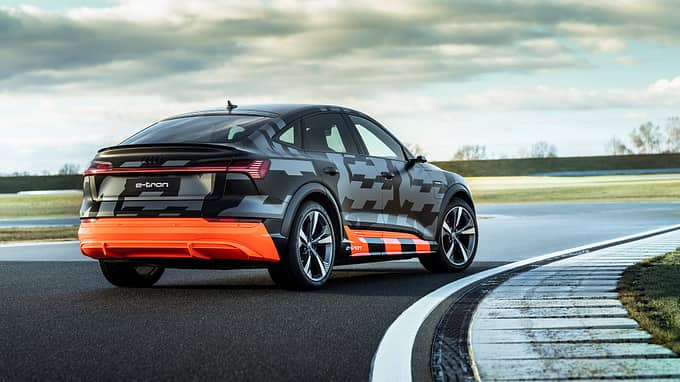 Audi e-tron S, Exterieur