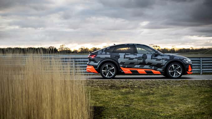 Audi e-tron S, Exterieur