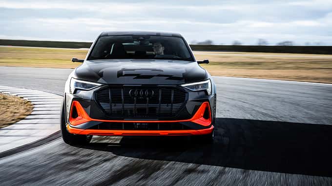 Audi e-tron S, Exterieur