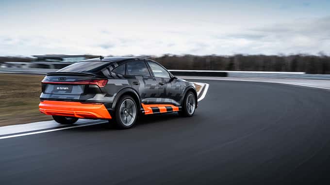 Audi e-tron S, Exterieur