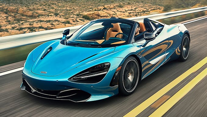 McLaren 720S Spider, Exterieur