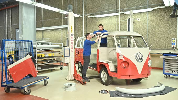 VW T1 Samba-Bus 1965 Restaurierung