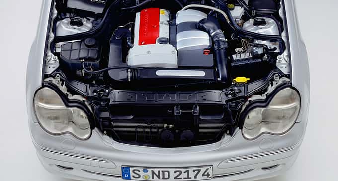 Mercedes C-Klasse W203 M111 Evo Kompressor-Vierzylinder-Motor