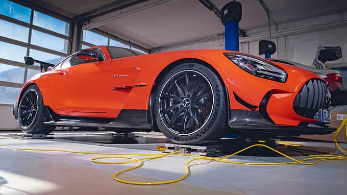 Mercedes-AMG GT Black Series, Leistungsmessung