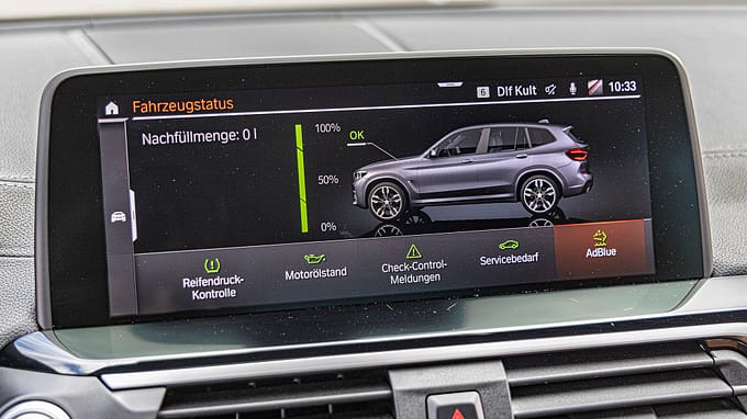 BMW X3 xDrive 30i, Interieur
