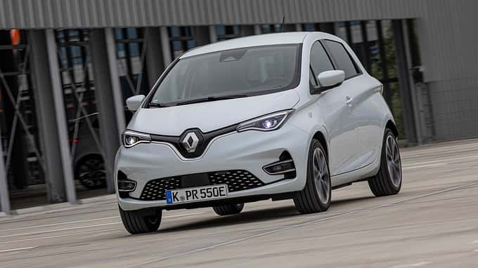 Renault Clio E-Tech, Renault Zoe, Vergleichstest, ams2021 Renault Zoe, Exterieur