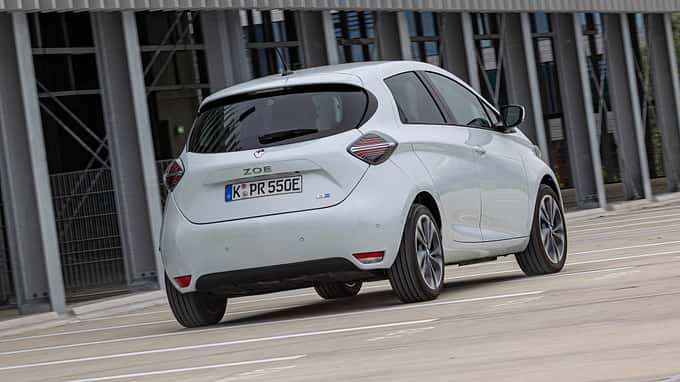 Renault Clio E-Tech, Renault Zoe, Vergleichstest, ams2021 Renault Zoe, Exterieur