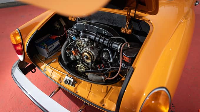 VW Karmann Ghia 1600 Coupé, Motor