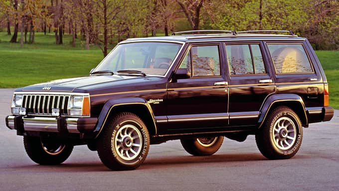 Jeep Cherokee, Seitenansicht