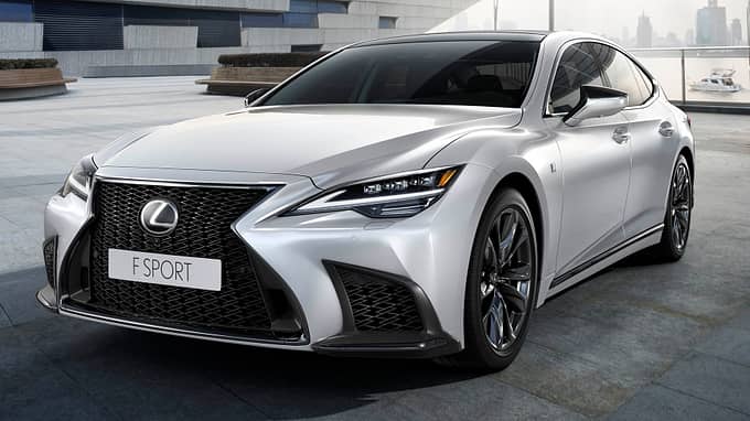 Lexus LS mit F Sport Facelift 2021 Modelljahr