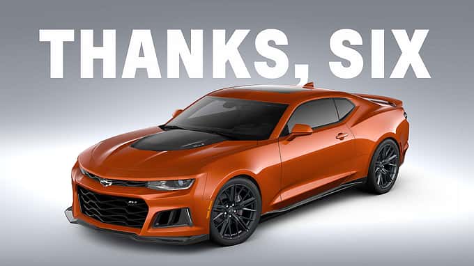 Chevrolet Camaro Final Collector’s Edition