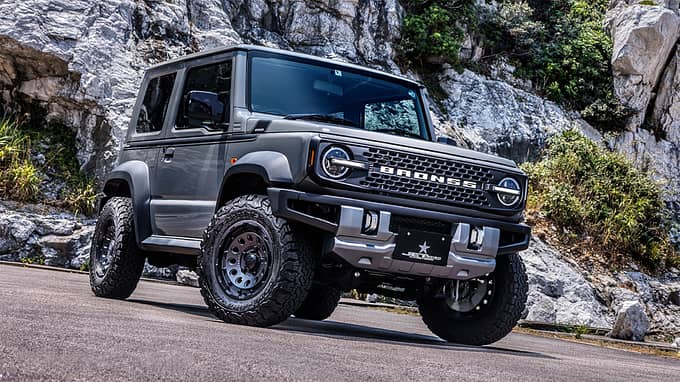 Suzuki Jimny als Ford Bronco
