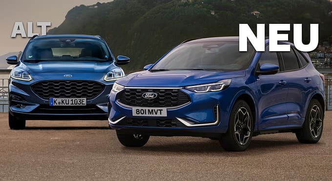 SPERRFRIST 17.01.23 - 00:01 Uhr Ford Kuga Facelift 2024