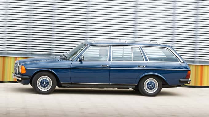 Mercedes-Benz 230 TE S123 T-Modell 900 Surfblau
