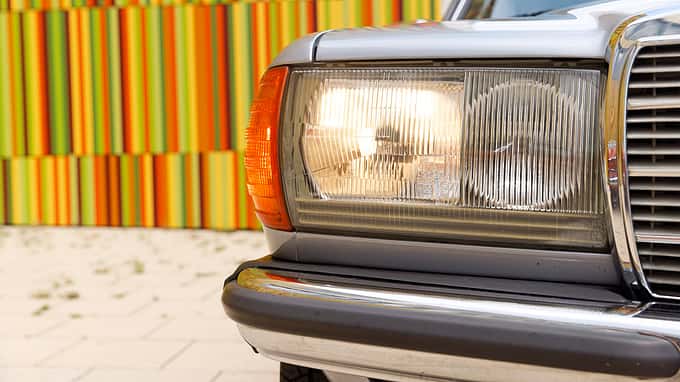 Mercedes-Benz W123 (1976-1985) Breitband-Scheinwerfer