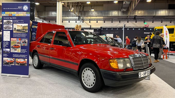 Techno Classica 2024 40 Jahre Mercedes-Benz W124 Techno Classica 2024 40 Jahre Mercedes-Benz W124