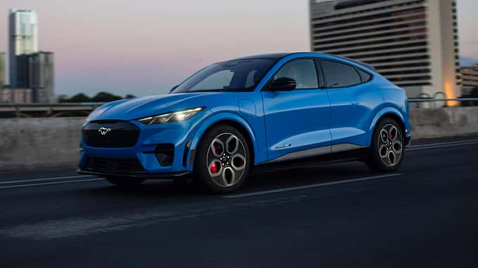 Ford Mustang Mach-E Modellpflege Facelift Modelljahr 2024