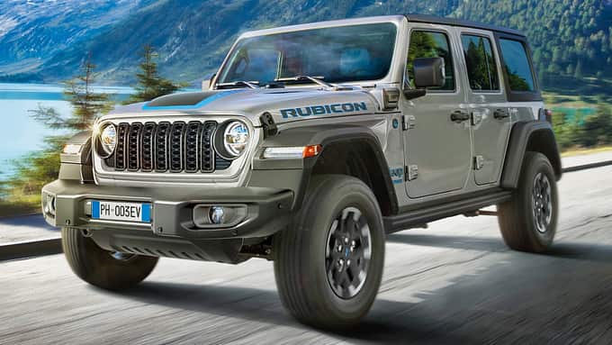 Jeep Wrangler Facelift 2024 EU-Modell Markenbaum