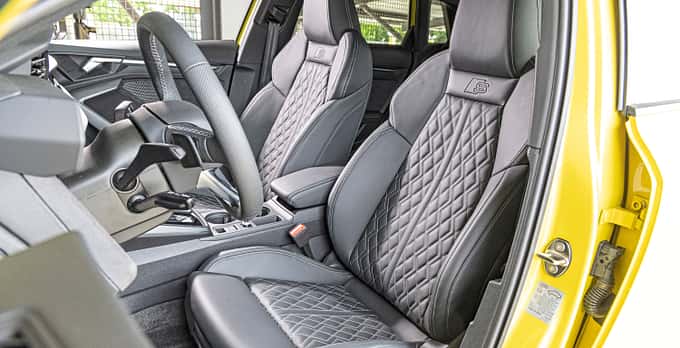 Audi A3 Allstreet, Sitze