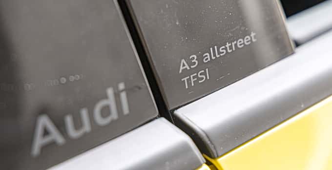 Audi A3 Allstreet, Logo