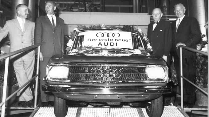 Produktionstart 1965 Ingolstadt Der erste neue Audi