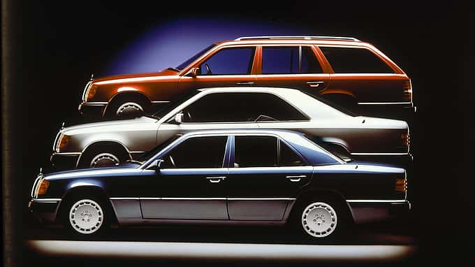 09/2024, Mercedes-Benz, W124, E-Klasse, 40 Jahre, Youngtimer, Oldtimer, 200E bis E500, 1984 bis 1998 Mercedes-Benz W124 (1984 bis 1995) Limousine Coupé T-Modell
