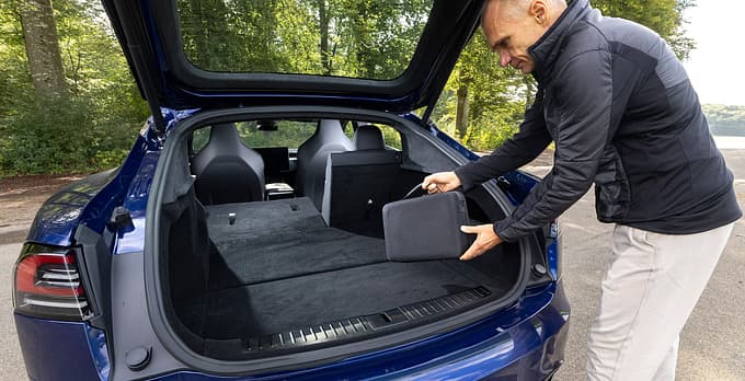 Tesla Model S Plaid, Kofferraum