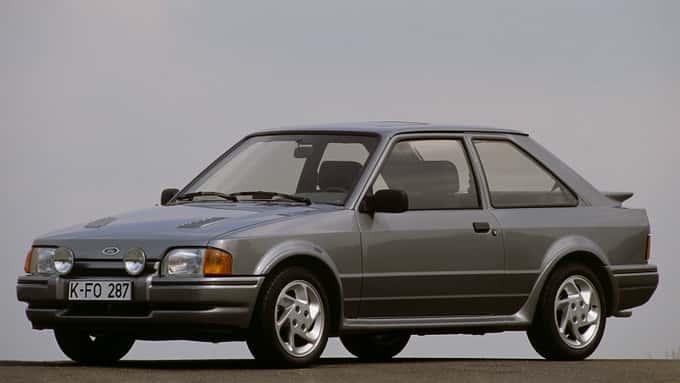 Ford Escort RS Turbo, 1986