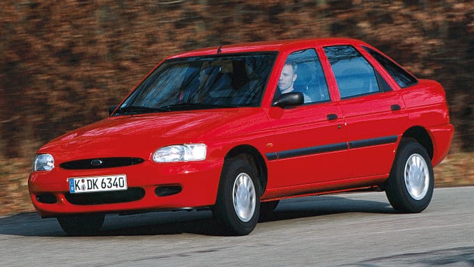Ford Escort 1.4, Heckansicht