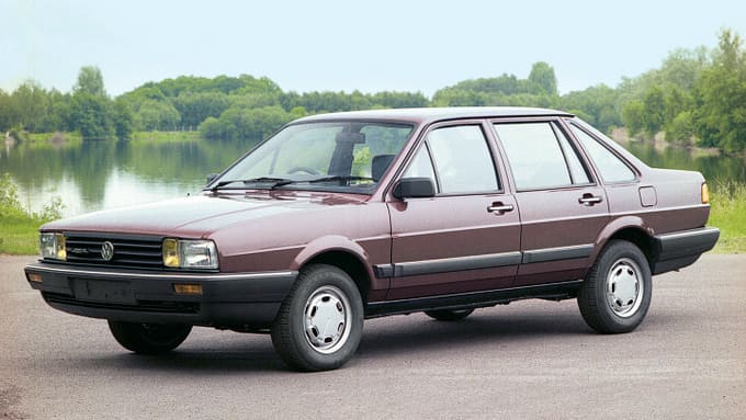 VW Santana, Seitenansicht 